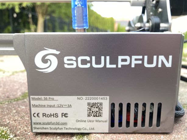 grawerkę laserową Sculpfun S6 Pro