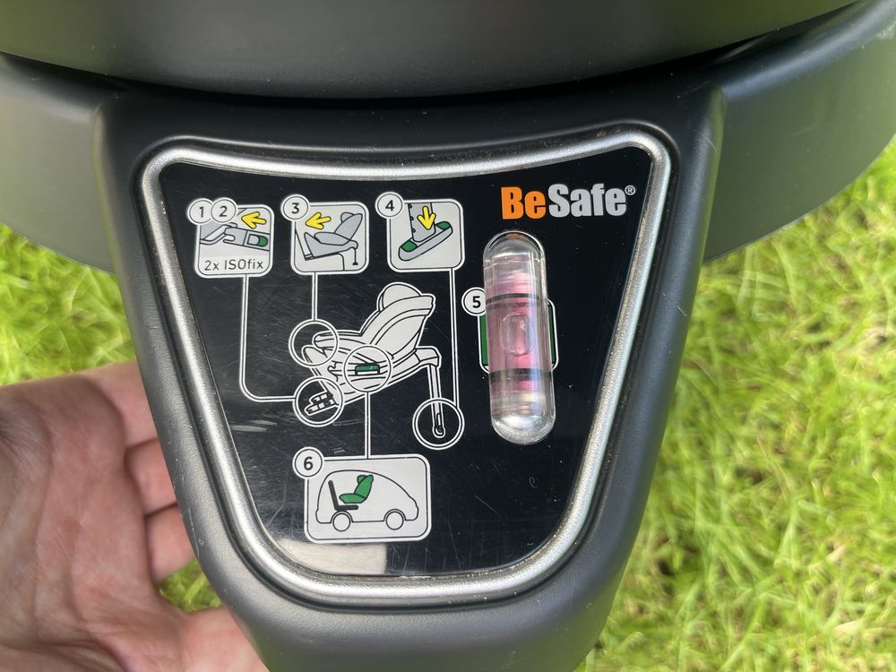 Besafe iZi Twist B i-Size | RWF | Isofix | Czarny | Bezwypadkowy