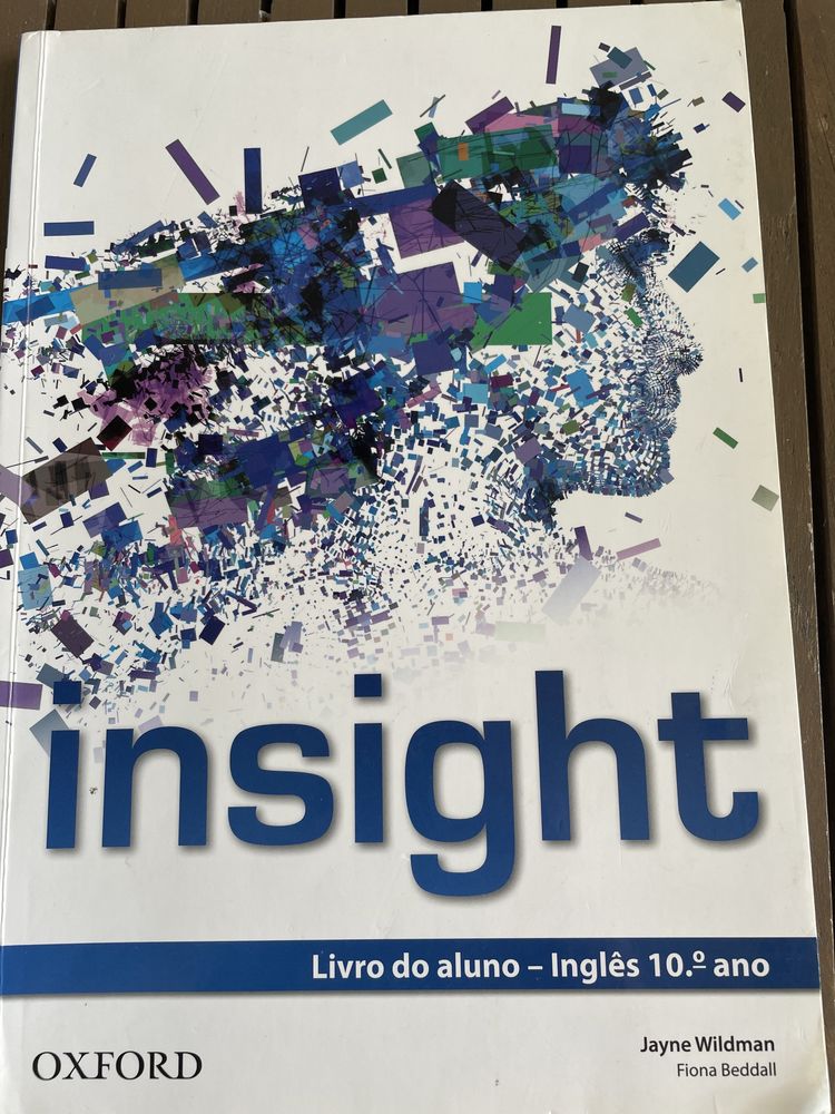 Inglês 10º insight ( livro aluno + exercícios) excelente estado