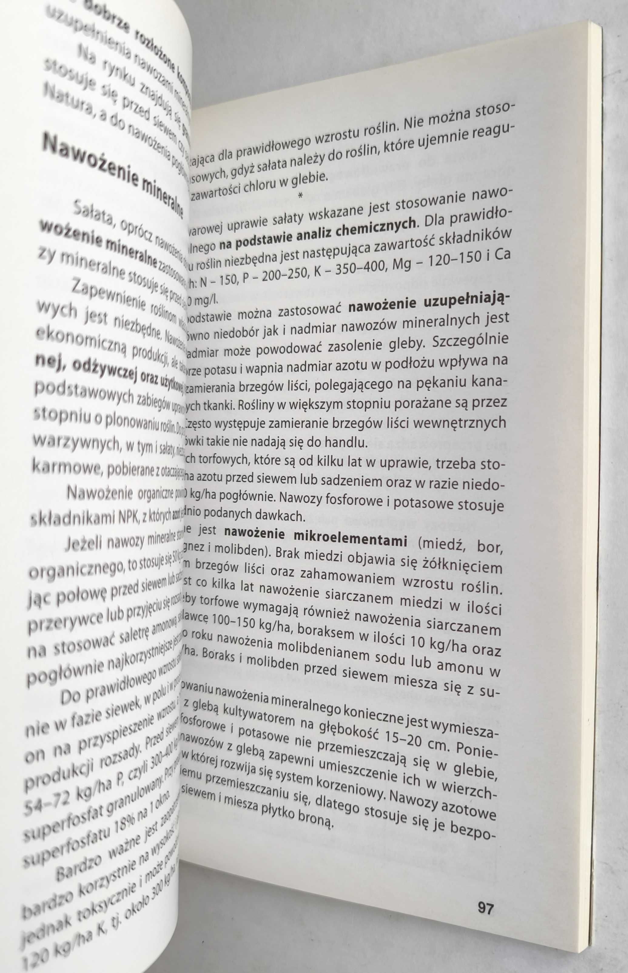 Sałata przez cały rok, Irena Wasilewska, Zofia Legańska, UNIKAT!