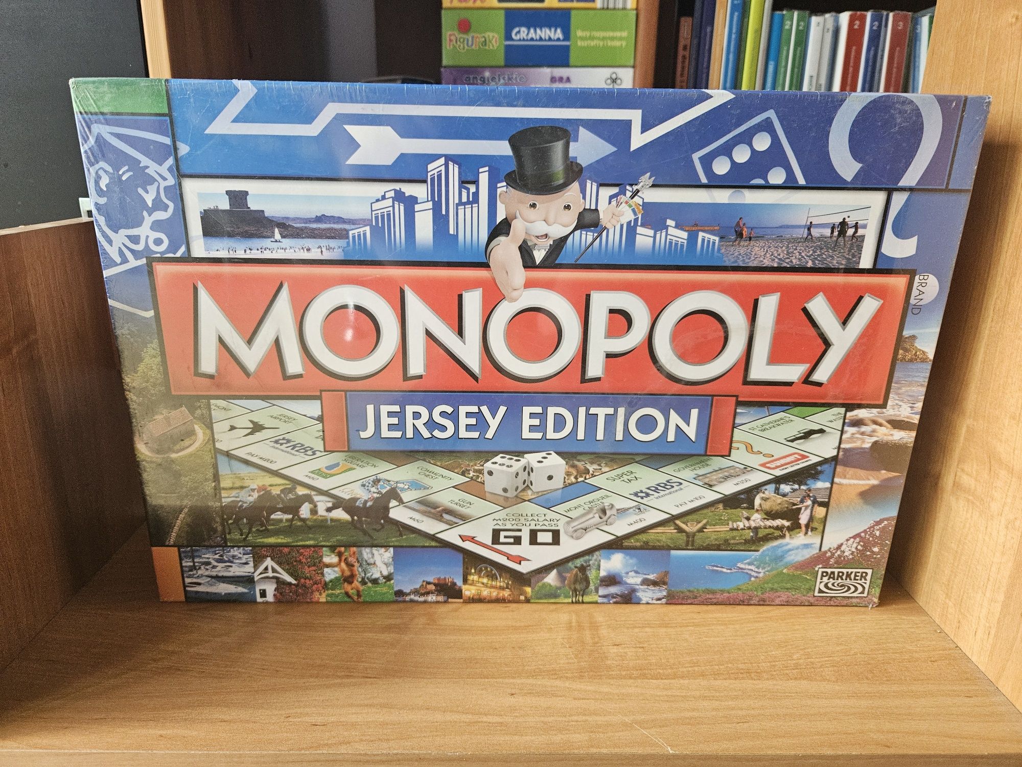 Nowa, Zafoliowana Gra Monopoly - Jersey Edition (Unikat!)