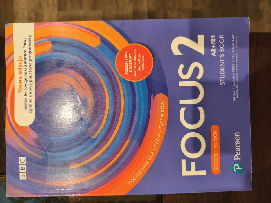 FOCUS 2 SECOND EDITION podręcznik i ćwiczeniówka A2+/B1