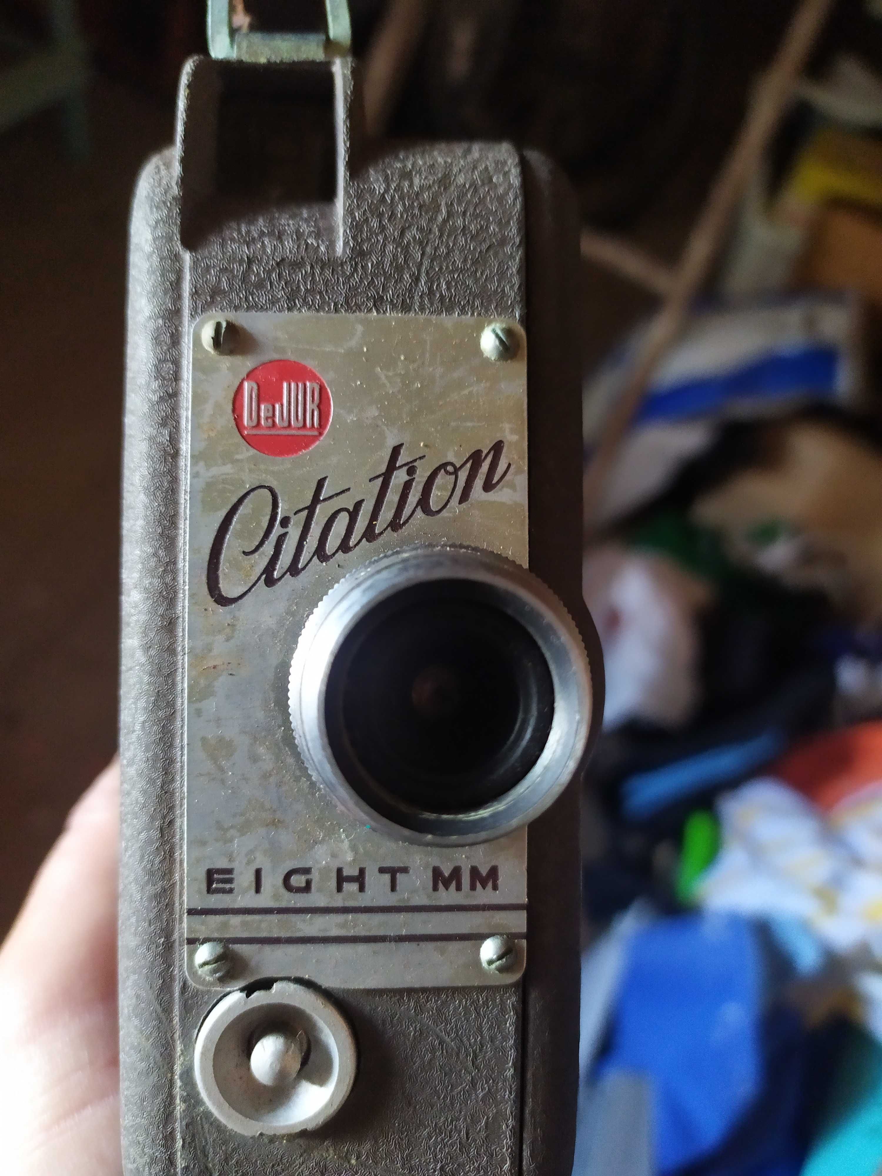 Máquina de filmar vintage : Dejur Citation 8MM