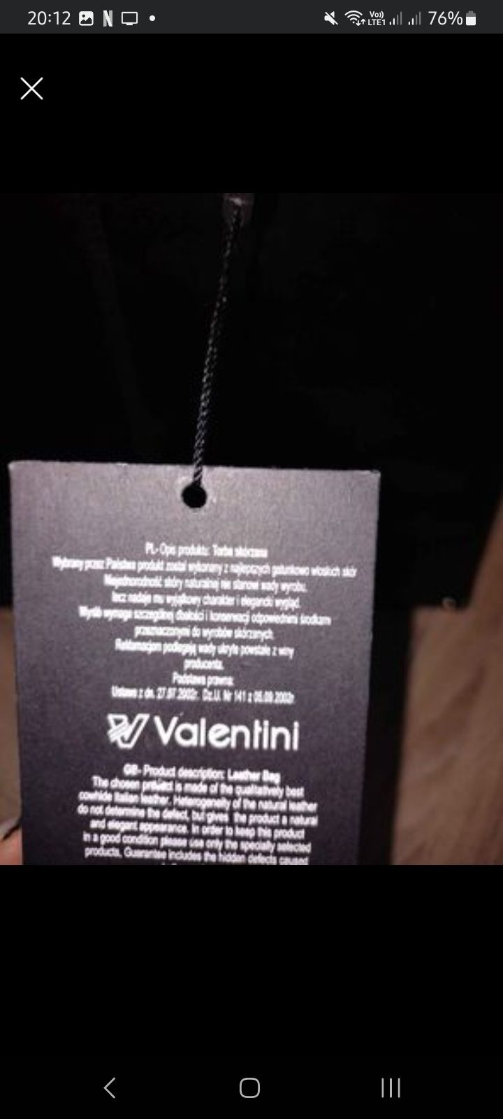 Torebka Valentini