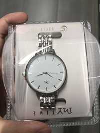 Damski zegarek szary z japinskim mechanizmem