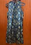 Vestido midi cobra