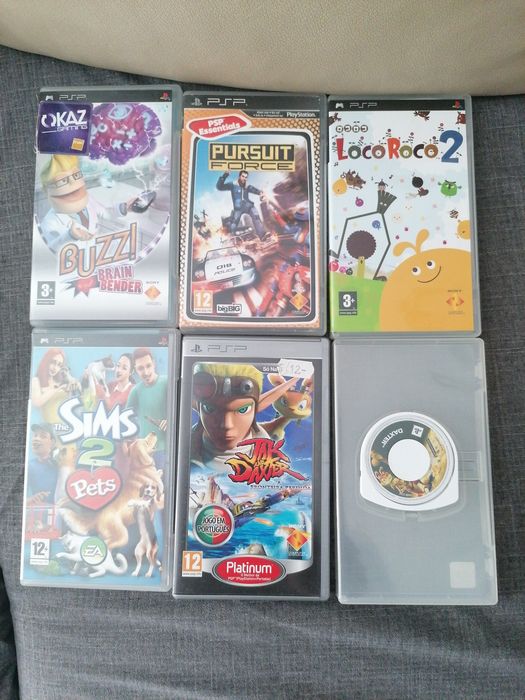 Jogos PSP usados
