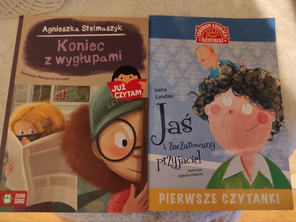 Pierwsze czytanki -dwie książeczki