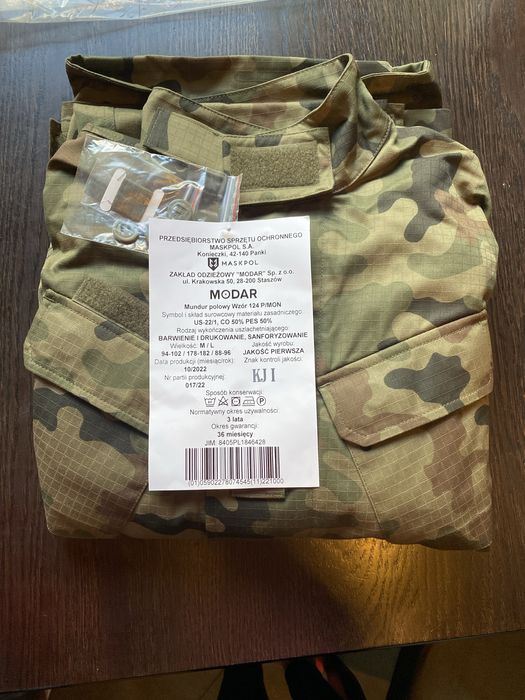 Mundur polowy zimowy 124P/MON