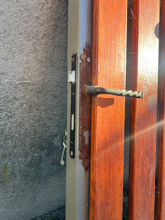 Brama wjazdowa drewniana