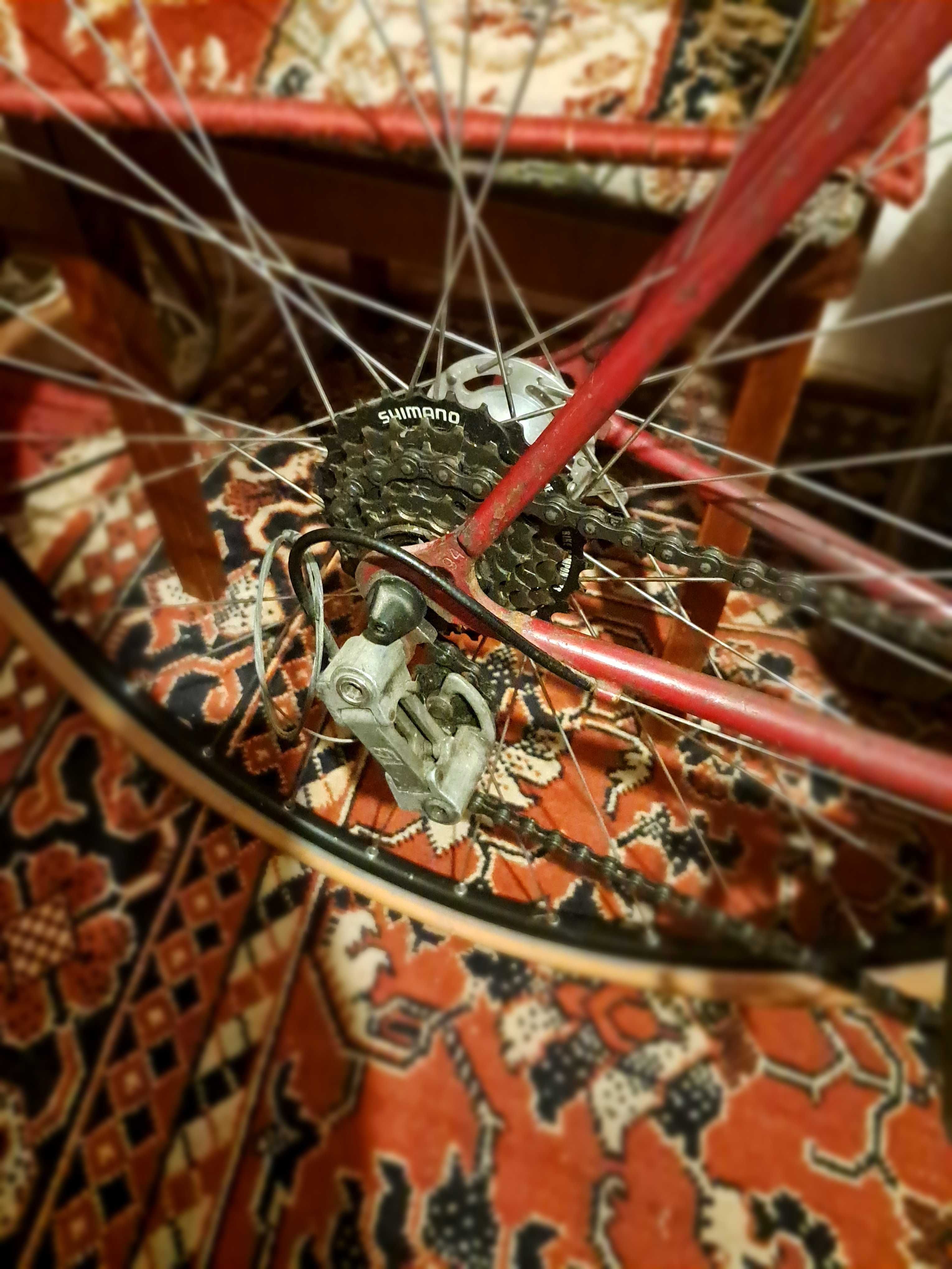 Шосе шоссейный винтажный ХВЗ Velosuper, Camoagnolo Тахион, трек, Фикс