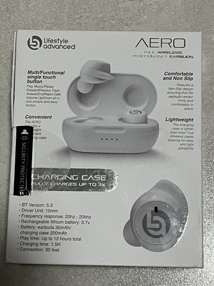 Słuchawki  Bluetooth AERO EarBuds