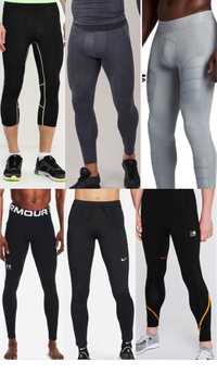 Nike, Gymshark,Under Armour,Reebok,Karimor мужские спортивные лосины