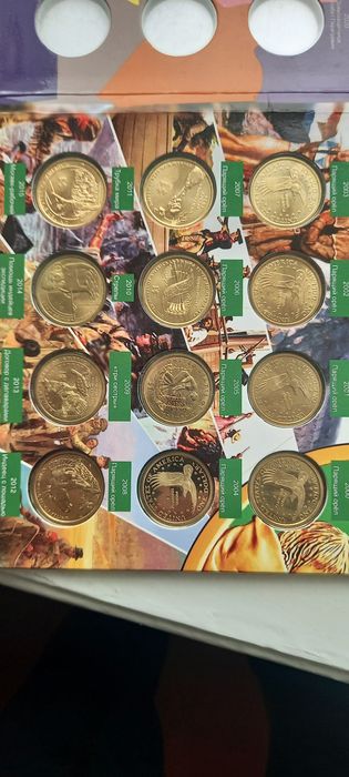 Монети 1 доллар США серії Сюзен Ентоні, Сакагавея