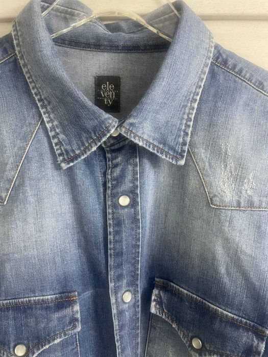 Джинсова сорочка чоловіча Eleventy