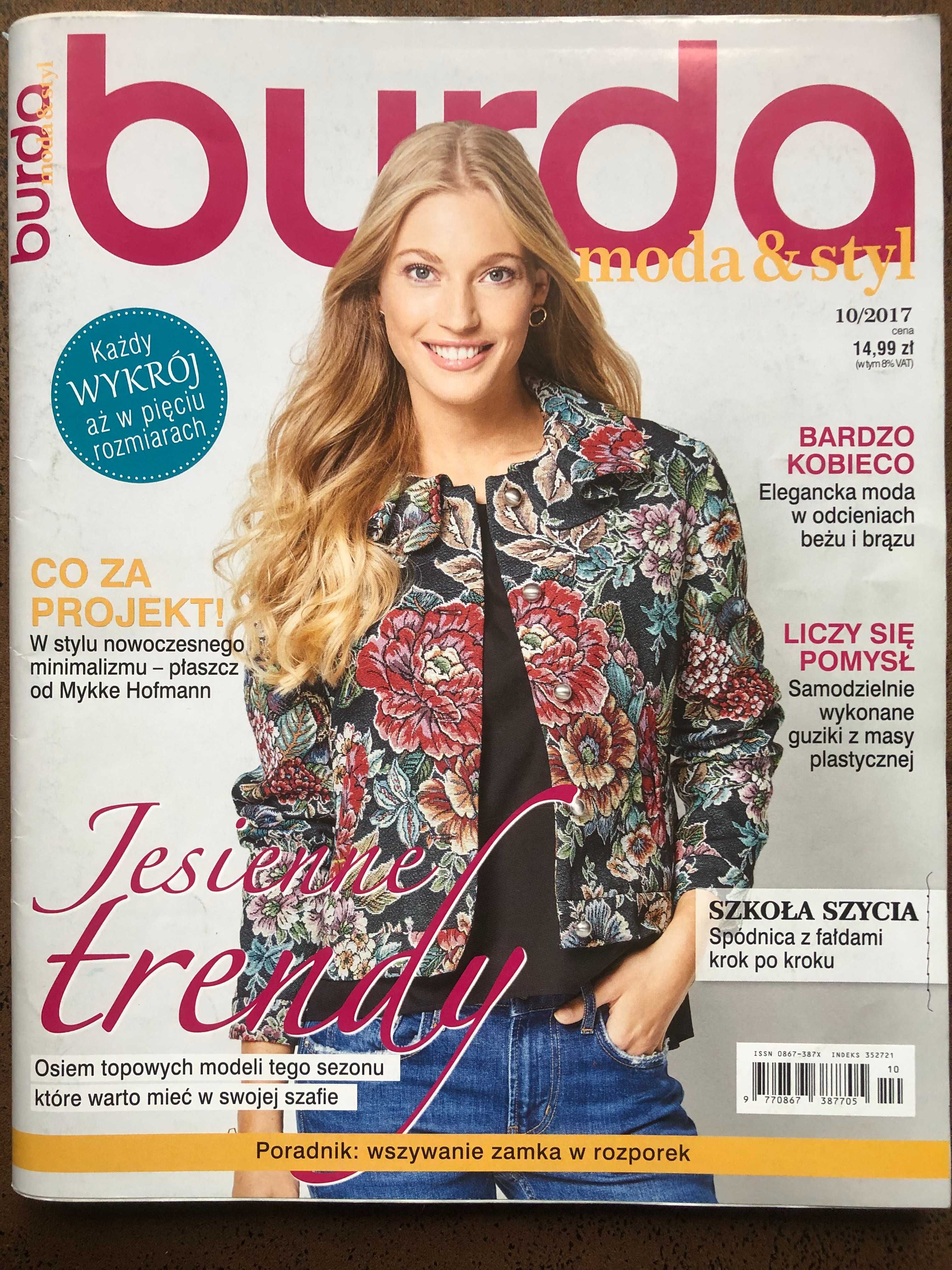 Burda Moda i styl, numer 10/2017