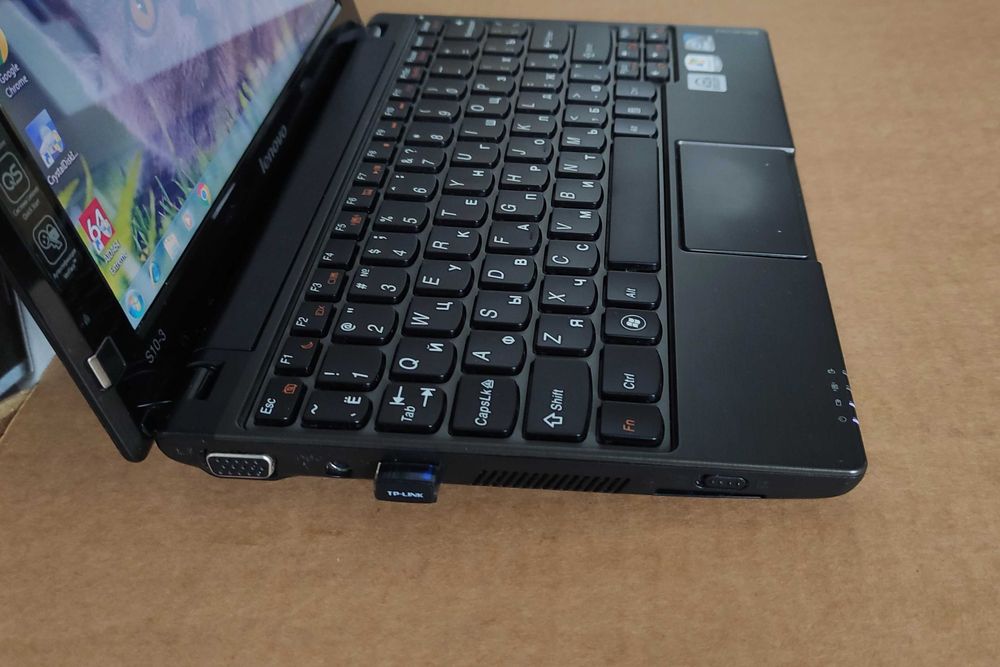 Нетбук Lenovo в гарному стані_Швидкий Intel 1.67 ГГц_2 ГБ DDR3_160 ГБ.