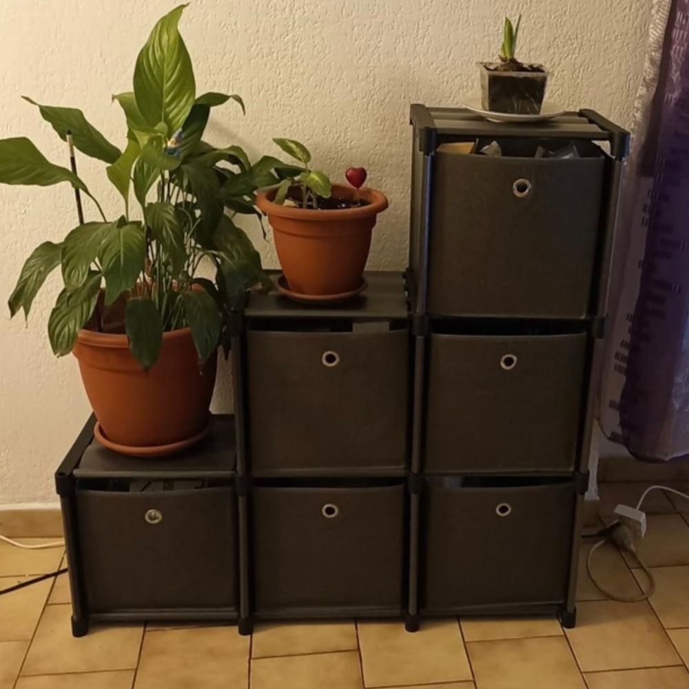REGAŁ PÓŁKA ORGANIZER wtykowy do przechowywania szafka modułowy METAL!