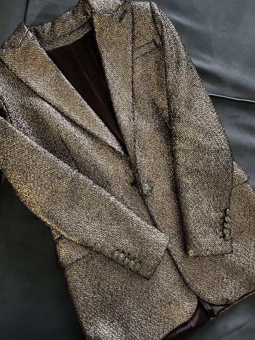 Піджак золотисто-бронзового кольору