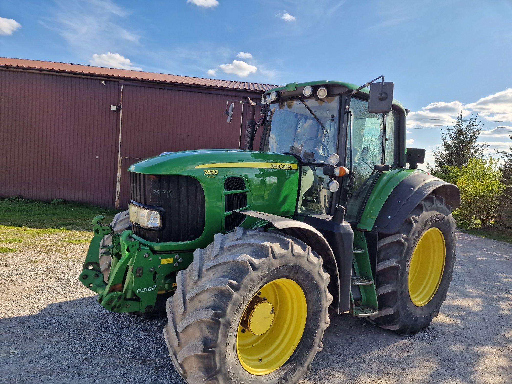 Ciągnik John deere 7430 premium