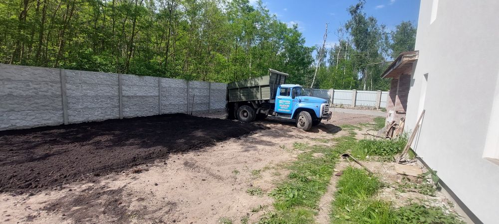 Пісок Щебінь Відсів Грунт родючий Доставка Маз Зіл
