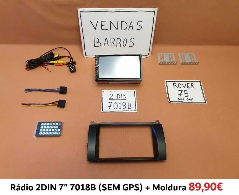 (NOVO) Rádio 2DIN • ROVER 75 • MG ZT / ZT-T • Android [4+32GB]