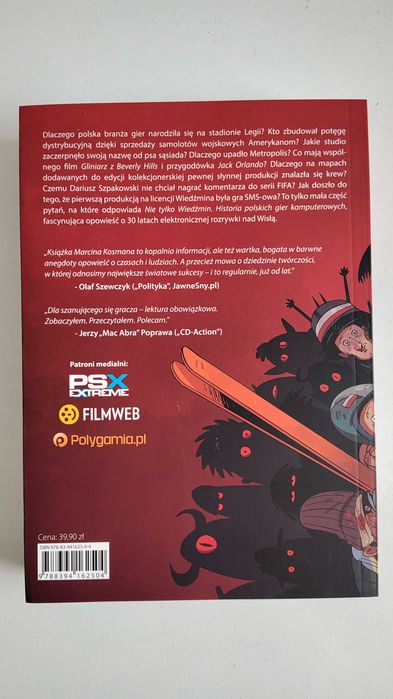 Marcin Kosman Nie tylko Wiedźmin. Historia polskich gier komputerowych