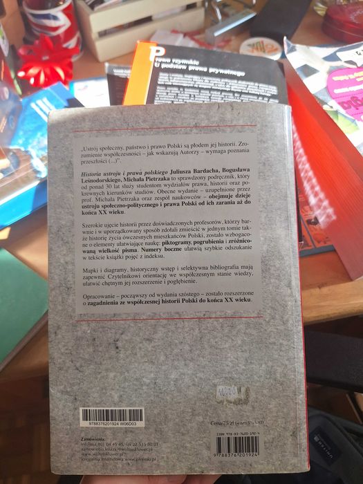 Podręcznik historia ustroju i prawa polskiego