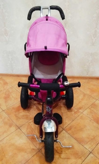 TILL%TRIK Детский трёхколёсный с родительской ручкой Велосипед-Коляска