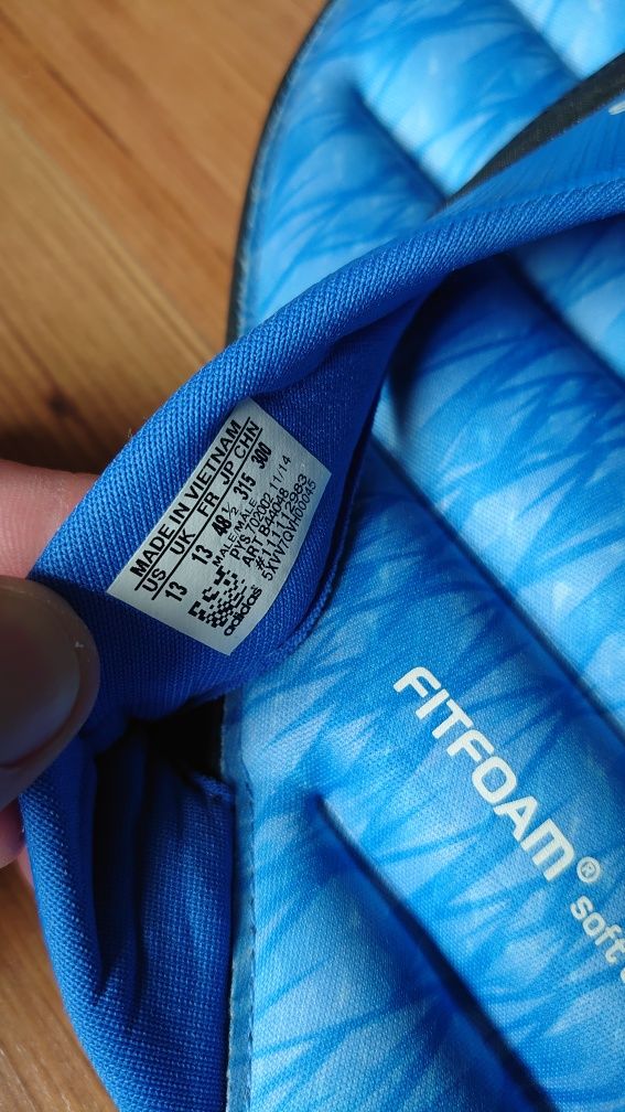 Męskie japonki Fitfoam Zeitfrei Thong FF Adidas klapki 47 i 48.5i