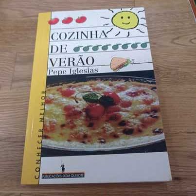 vendo livro cozinha de verão