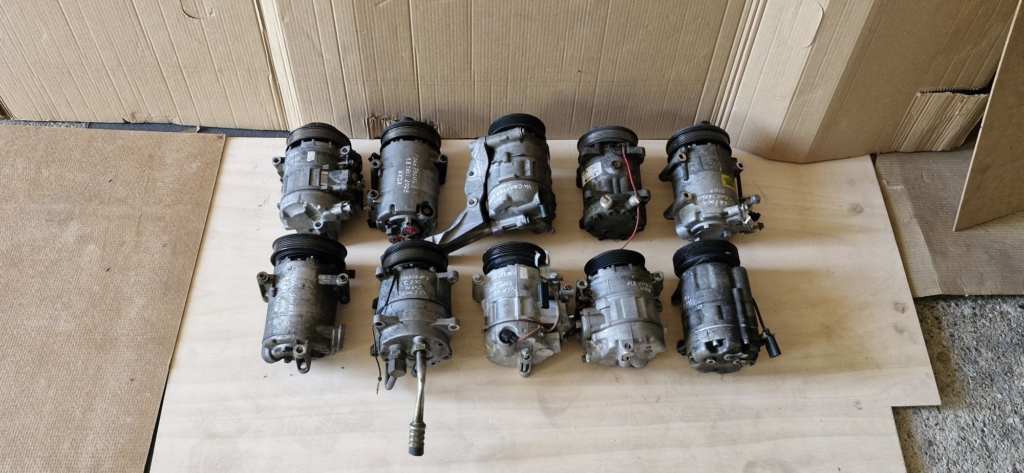 Compressor AC Mercedes Sprinter, Vito,VW Crafter, Citroen, Ford Focus