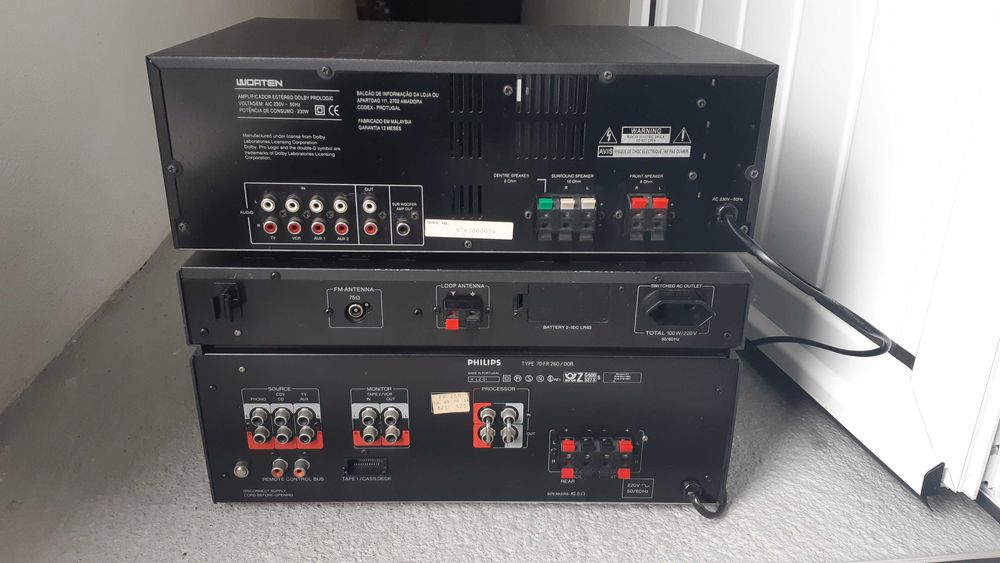 Amplificador Worten stereo dolby prologic  5.1