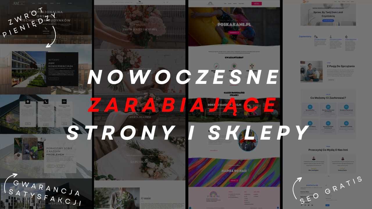 Tworzenie stron internetowych www sklepów e-commerce wordpress faktura