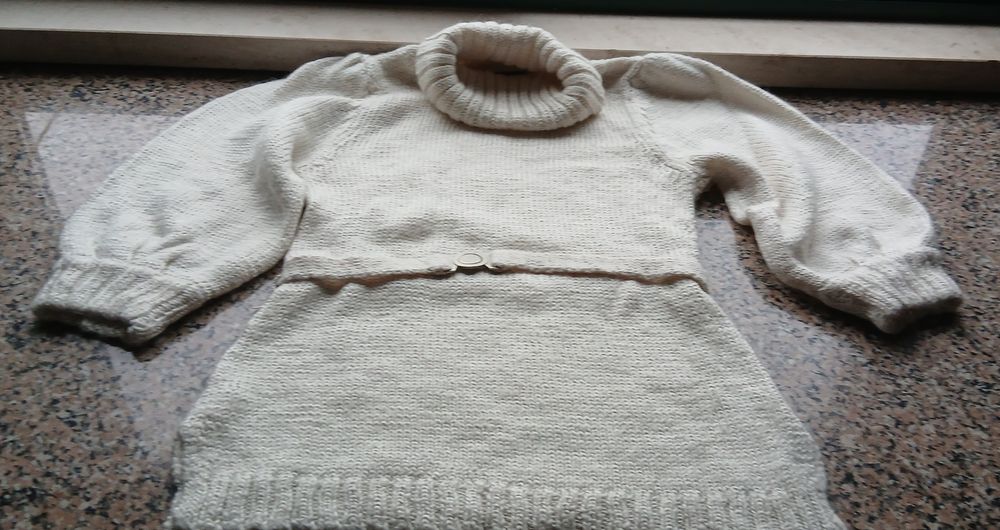 Camisola senhora com gola alta