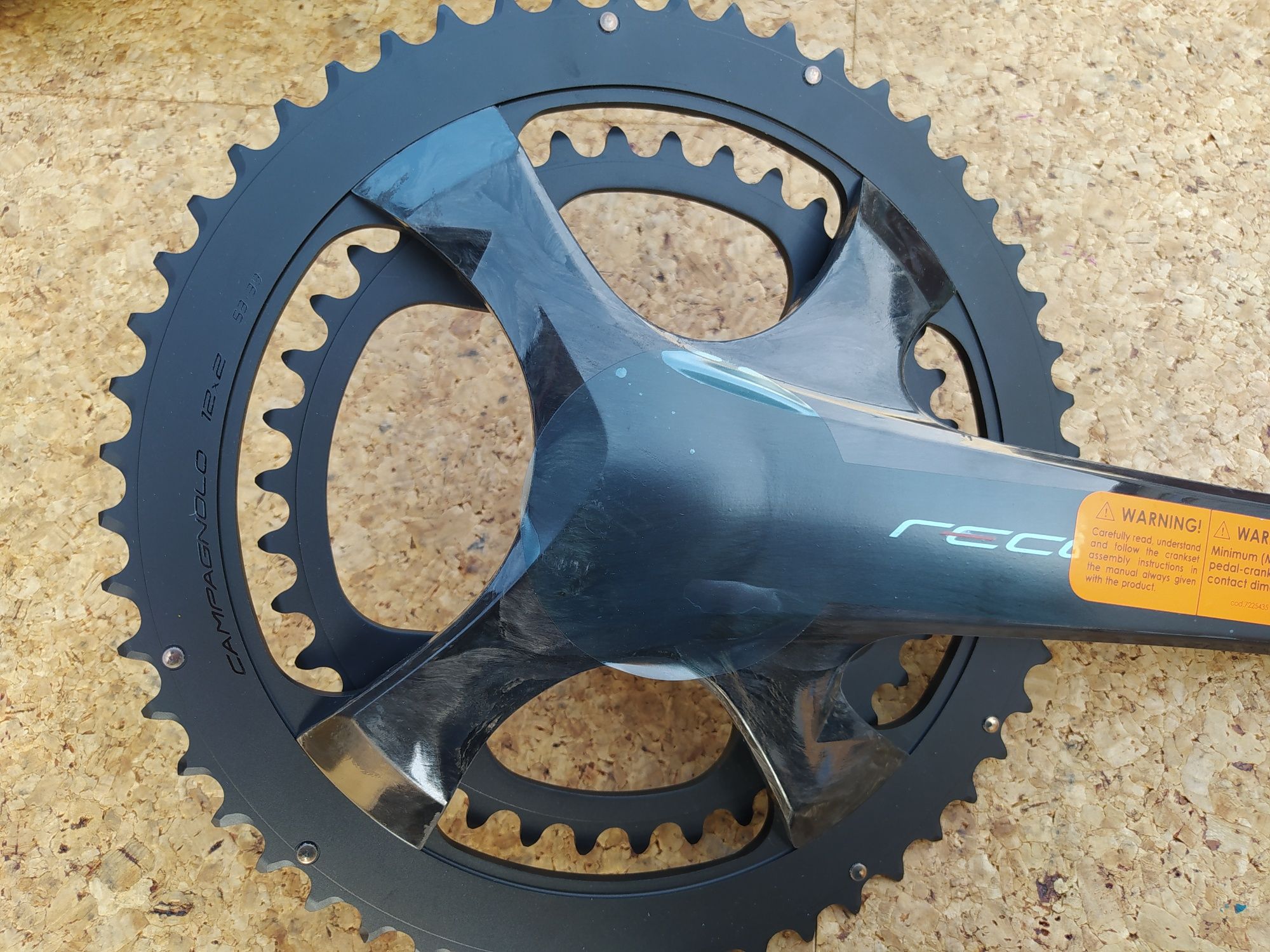 Nowy mechanizm korbowy 2-12s Campagnolo RECORD 53-39 dlugosc 172,5mm