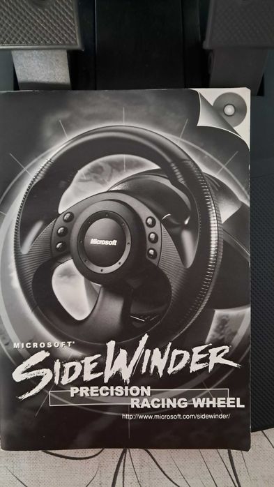volante microsoft  sidewinder precision racing wheel