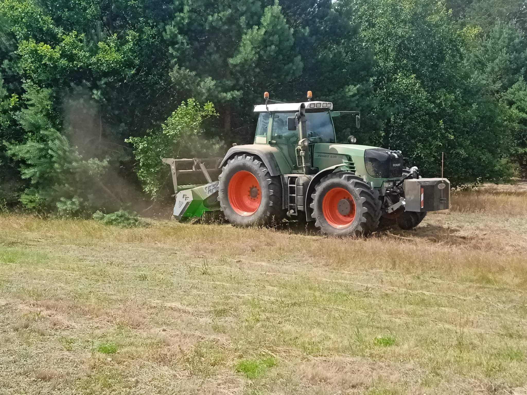 Mulczer leśny- karczowanie / mulczowanie. Czyszczenie działek,