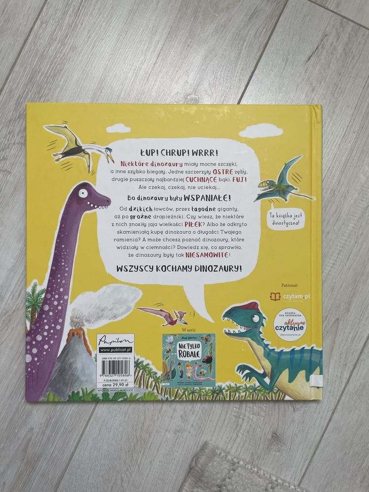 Książka Kochamy dinozaury