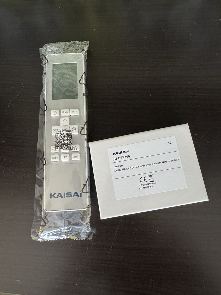 Pilot + Moduł WiFi do klimatyzatora KAISAI (EU-OSK105) – NOWE