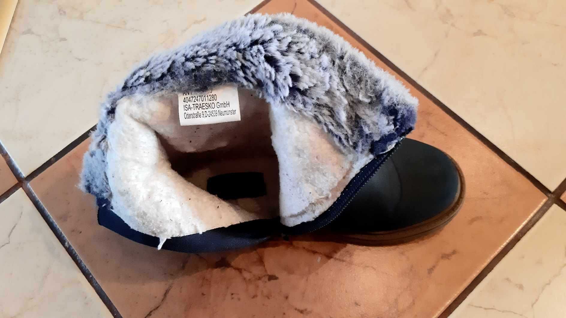 Buty dziewczęce zimowe rozmiar 31