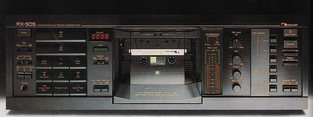 Nakamichi rx 505 (rokkovintage, в наявності багато цікавого)