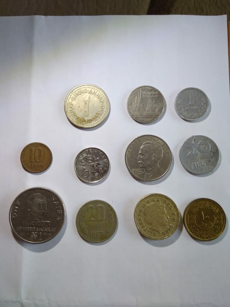 Монеты иностранного наминала