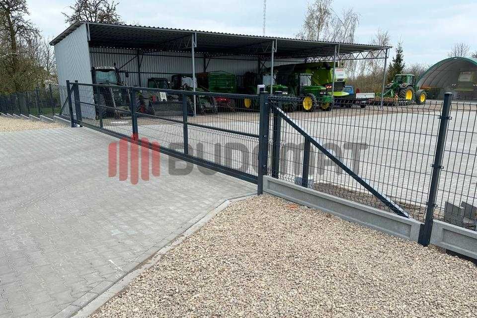 Bramy wjazdowe przesuwne - uchylne – przemysłowe - PRODUCENT - Napędy