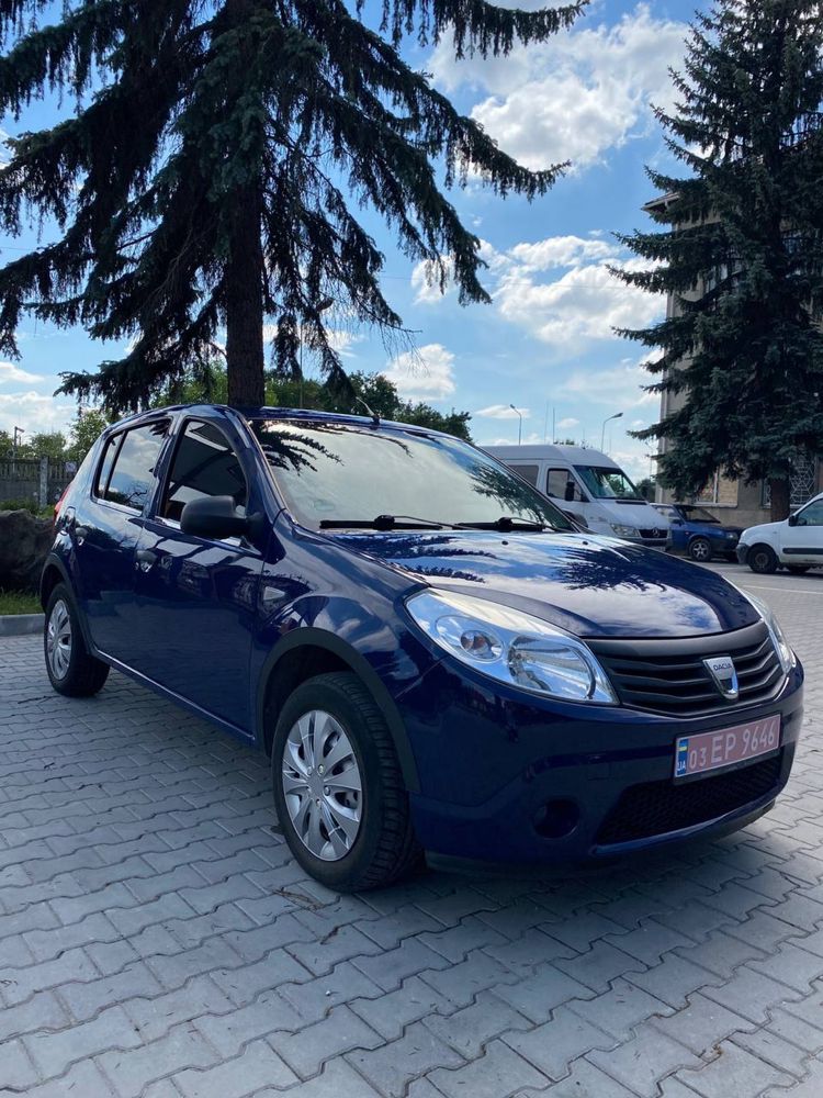 Dacia Sandero 1,4 mpi 2009 рік з Сертифікатом