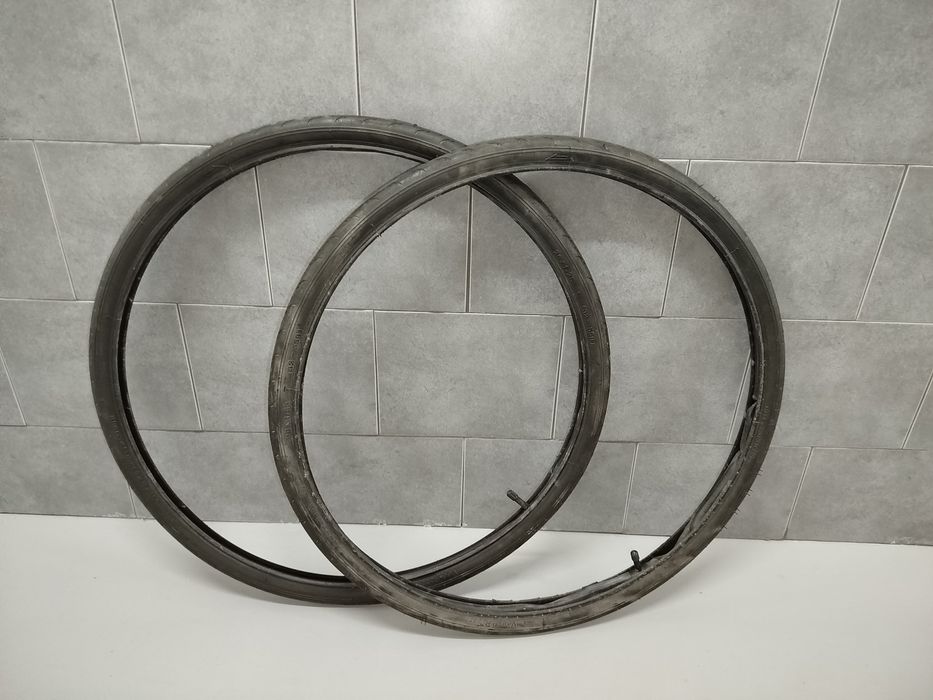 Pneus de estrada (26×1,25) + câmeras de ar para bicicleta