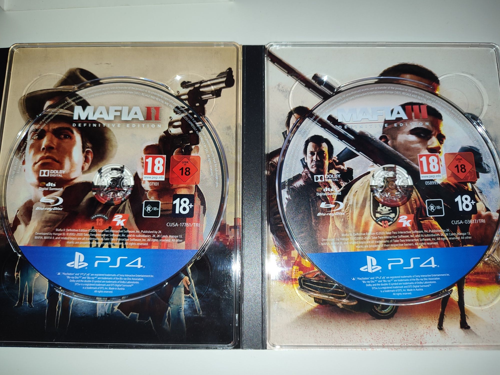 Gra Ps4 Mafia Trilogy PL Trylogia gry PlayStation 4 UFC Sniper UFC GTA