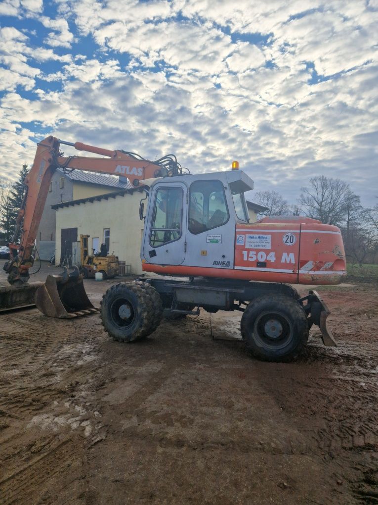 Koparka kołowa Atlas terex 1504m
