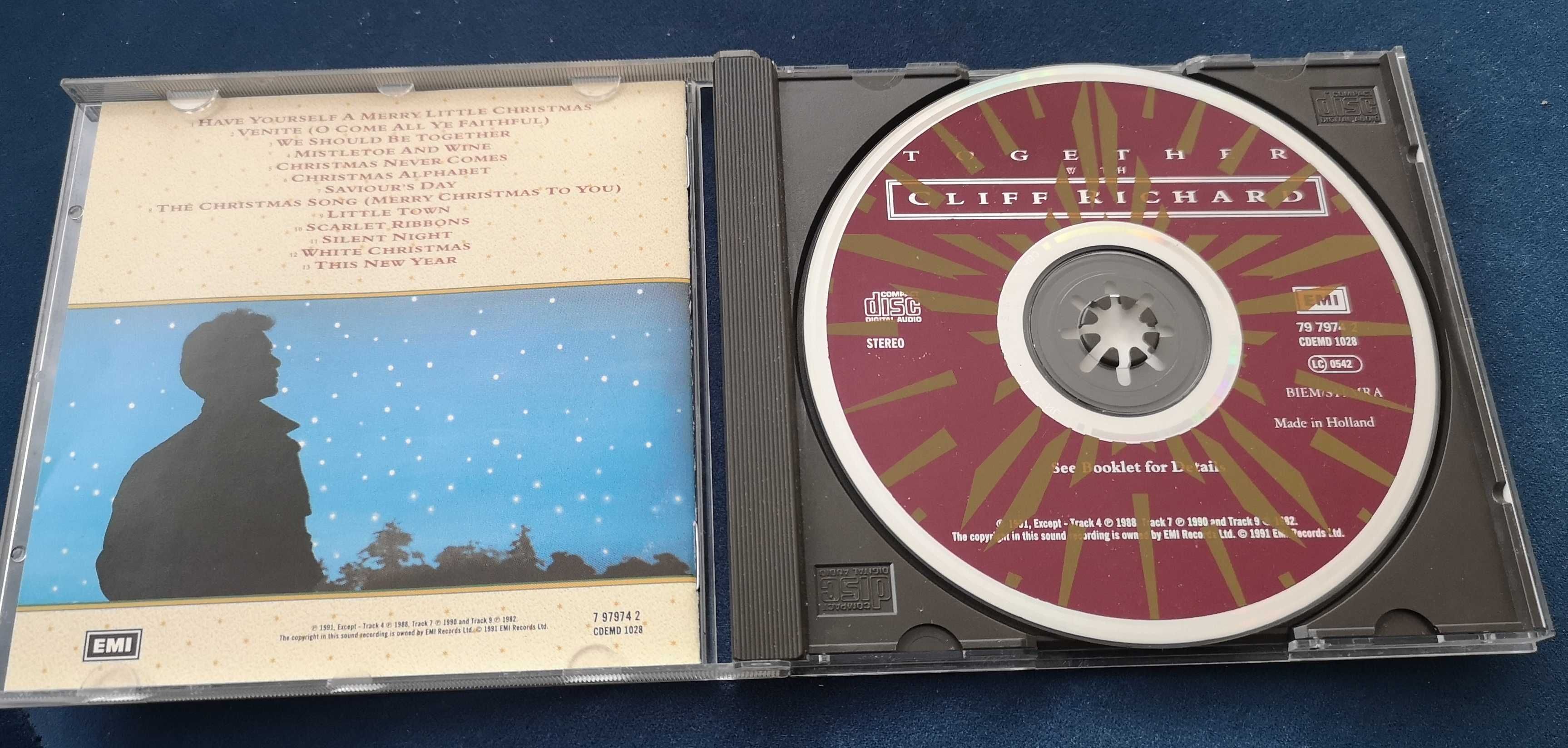 CLIFF RICHARD-Together With orginalna płyta CD.Stan bardzo dobry.
