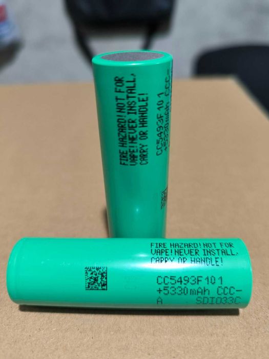 Samsung INR21700-58E (CC5493F101) — 5330 mAh / 10.7A